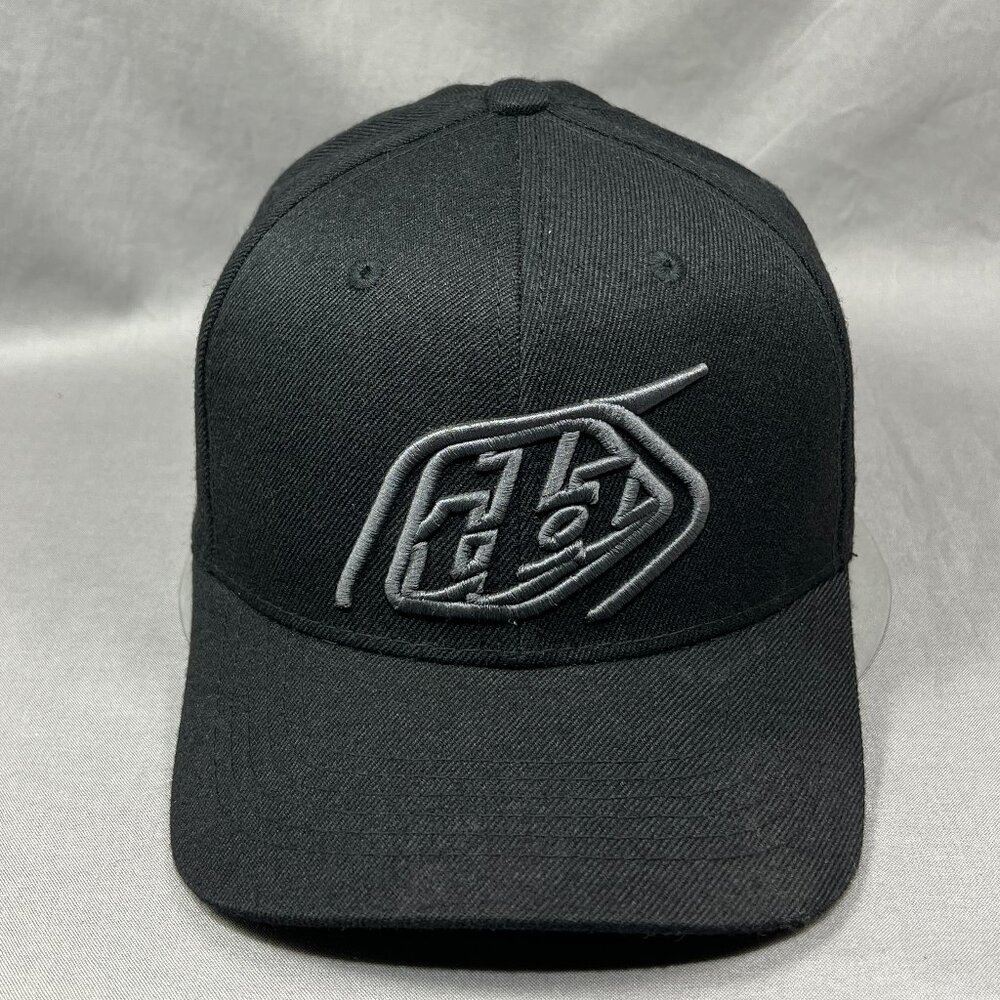 Troy Lee Designs Strapback Hat Cap TLD Black Motocross Adjustable Baseball Mens